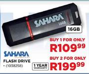 Sahara 16GB Flash Drive
