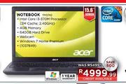 Acer notebook-TM5742