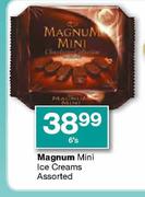 Magnum Mini Ice Creams Assorted-6's