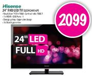 Hisense FHD LED TV-24"(LEDN24K16P)