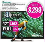 Hisense Cinema 3D FHD TV-47"(LEDN47T36R3D)