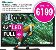 Hisense Cinema 3D FHD TV-42"(LEDN42T36R3D)