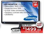 Samsung LED Monitor-21.5" 