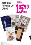 Assorted Father's Day Cards-Each