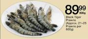 Black Tiger Prawns-800gm