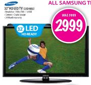 Samsung 32" HD LED TV(32D4003)