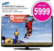 Samsung 40" Smart LED TV(UA40EH5300)