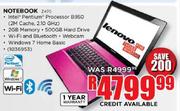 Lenovo Notebook Z470