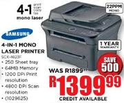 Samsung 4-In-1 Mono Laser Printer (SCX-4623F)