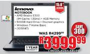 Lenovo Notebook-15.6" Screen