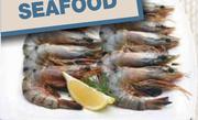 Seafood Black Tiger Prawns(Approx.41-50 Prawns Per 800g)