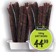 Foodco Dry Wors-500gm