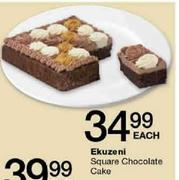 Ekuzenl Square Chocolate Cake Each