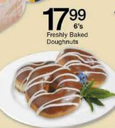 Freshly Baked Doughnuts-6's