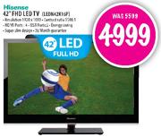 Hisense FHD LED TV-42"