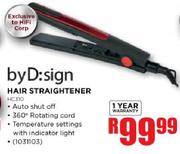 by D:sign Hair Straightener