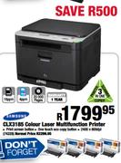 Samsung CLX3185 Colour Laser Multifunction Printer