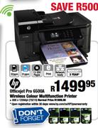 HP Officejet Pro 6500A Wireless Colour Multifunction Printer