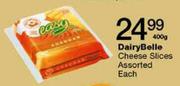 DairyBeele Cheese Slices Assorted Each-400g