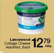 Lancewood Cottage Cheese Assorted, Each-250g
