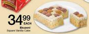 Ekuzeni Square Vanilla Cake-Each