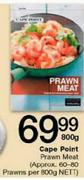 Cape Point Prawn Meat-800g