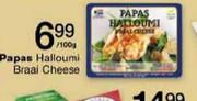 Papas Halloumi Braai Cheese-100g