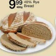 40% Rye Bread-400g