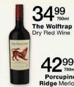 The Wolftrap Dry Red Wine-750ml