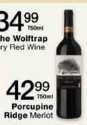  Porcupine Ridge Meriot-750ml