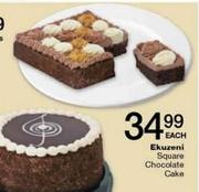 Ekuzeni Square Chocolate Cake Each