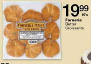 Forneria Butter Croissants-10's