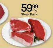Steak Pack-Per Kg