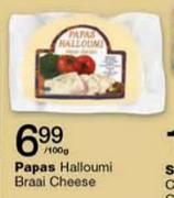 Papas Halloumi Braai Cheese-100gm