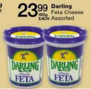 Darling Feta Cheese-400gm Each