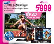 Samsung HDR 3D Plasma TV-43"