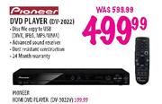 Pioneer HDMI DVD Player-DV-3022V