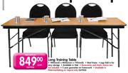 Long Training Table-1800mmx400mmx750mm