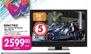 Sinotec 26" (66cm) HD Ready Slim LED TV