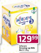 Infacare Growing-Up Milk No 3-1.8kg