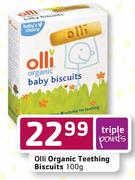 Olli Organic Teething Biscuits-100g