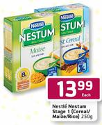 Nestle Nestum Stage 1(Cereal/Maize/Rice)-250g Each