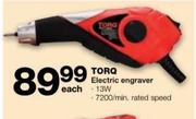 Torq Electric Engraver-13W Each