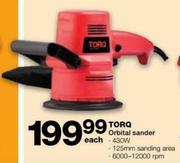 Torq Orbital Sander-430W Each