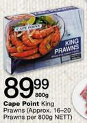Cape Point King Prawns-800gm