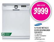 Samsung 12 Place Metallic Silver Dishwasher