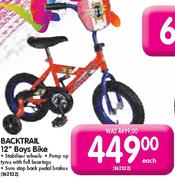 Backtrail 12" Boys Bike Each