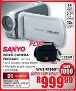 Sanyo Video Camera Package