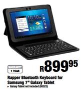 Rapper Bluetooth Keyboard for Samsung 7" Galaxy Tablet