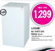 Logik White Bar Fridge-90 Ltr (BC90)